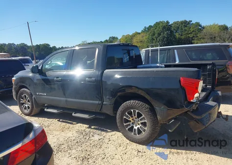 2022 Nissan Titan Sv 4X4 из США, поврежденный, VIN 1N6AA1EC0NN104201